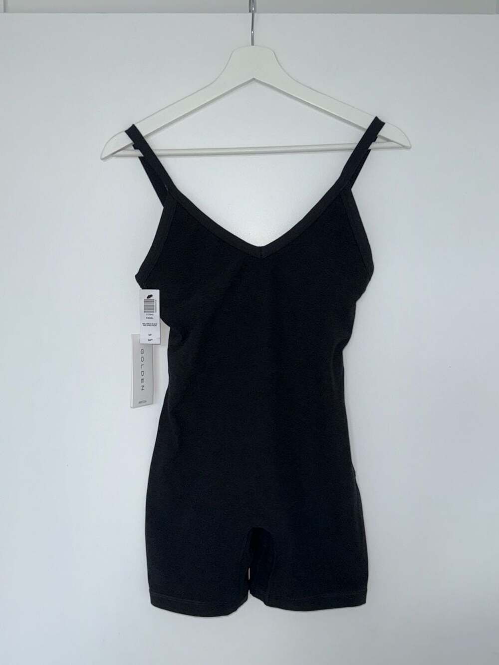 Aritzia Golden Excel Romper Size S/P Melange Black